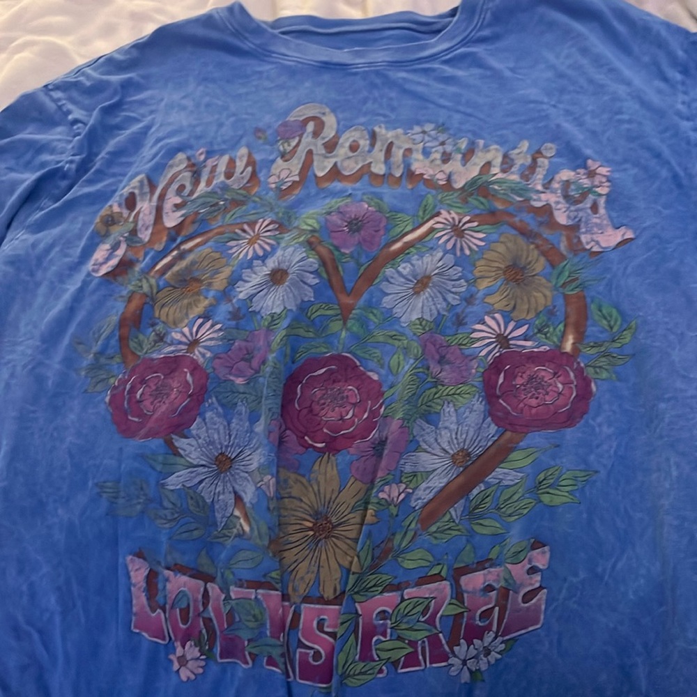 Hollister Blue Graphic Tee